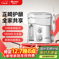碧乐士 台式冲牙器牙齿冲洗器水牙线全家适用洗牙器牙结石清理神器正畸送男女朋友圣诞生日礼物FC188白