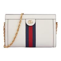 GUCCI 古驰 OPHIDIA系列 女士单肩链条包 503877 DJ2DG 8454 白色 小号