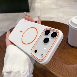 A肤感大孔磁吸适用iPhone7-17系列手机壳
