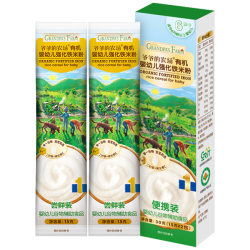 爷爷的农场 GF有机婴幼儿高铁米粉宝宝辅食维C营养米糊原味尝鲜装30g 6月龄 有机原味米粉 40g