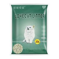 LOVECAT 爱宠爱猫 豆腐猫砂 6L 绿茶味
