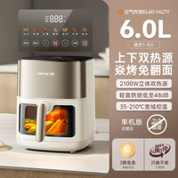 移动端：九阳 空气炸锅 炎烤 不用翻面 双热源上下加热 家用6.5L大容量多功能