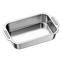 加百列 不锈钢烤鱼盘 36*22*5.5cm