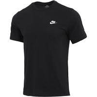 NIKE 耐克 Sportswear Club 男子运动T恤 AR4999-013 黑色 S