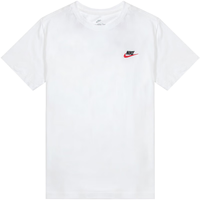 NIKE 耐克 Sportswear Club 男子运动T恤 AR4999-100 米白色 S