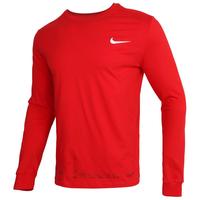 NIKE 耐克 Sportswear Club French 男子卫衣 BV2667-657 大学红/白 L