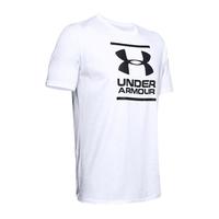 UNDER ARMOUR 安德玛 Gl Foundation 男子运动T恤 1326849-100 白色 XXL