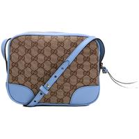 GUCCI 古驰 女士帆布单肩相机包 449413 KY9LG 8611 蓝色