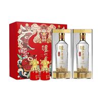 泸州老窖 特曲 晶彩 牛年吉祥版 52%vol 浓香型白酒 500ml*2瓶 双支装