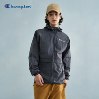 Champion 冠军情侣外套2025春季新款轻薄工装夹克休闲开衫 灰