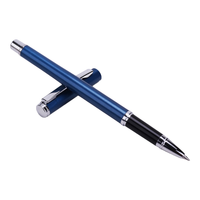 deli 得力 S82 盖帽中性笔 蓝色 0.5mm 12支装