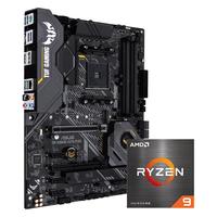 ASUS 华硕 TUF GAMING X570-PLUS 主板+AMD R9-5900X