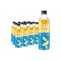 AHHA 小宇宙 气泡水 柚子海盐味 480ml*12瓶 瓶装