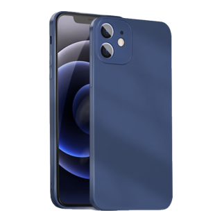 PISEN 品胜 iPhone12 硅胶手机壳 深蓝色