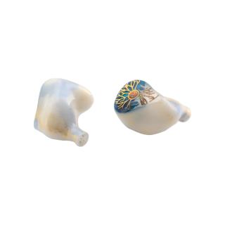 KINERA 王者时代 IDUN 蓝鲍鱼面板 入耳式圈铁有线耳机 蓝色 3.5mm