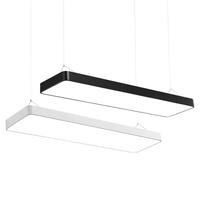 以光之名 RP418C 极简长条吊灯 24W 白色 直角款