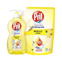 Pril 玉莹 小苏打洗洁精 750ml+1L 柠檬香