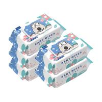 AUBY 澳贝 山茶油系列 婴儿手口湿巾 80抽*5包