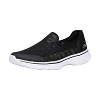 SKECHERS 斯凯奇 Go Walk 4 男子休闲运动鞋 54158/BKW 黑色/白色 42