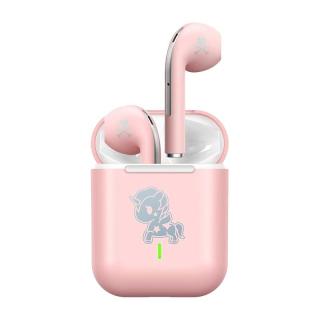 tokidoki 淘奇多奇 TD02 半入耳式真无线降噪蓝牙耳机 藕荷粉