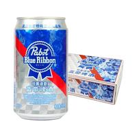 Blue Ribbon 蓝带 北美淡爽 蓝带啤酒 330ml*24罐
