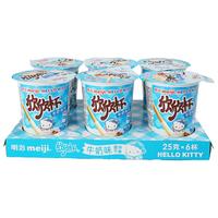 meiji 明治 欣欣杯 酱饼干条 牛奶味 25g*6杯