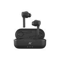网易智造 Air 入耳式真无线动圈蓝牙耳机 影子黑