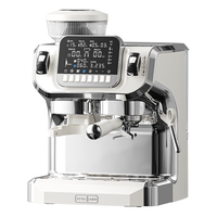 Stelang 雪特朗 研磨一体咖啡机双系统 双锅炉 ST-520E 白月光(暖色)