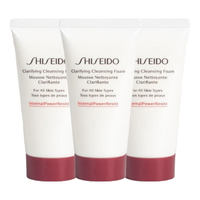 SHISEIDO 资生堂 肌活焕采洁面膏 50ml*3