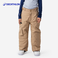 迪卡侬 儿童滑雪裤保暖加厚防风防水男童女童外穿棉裤雪地裤KIDK