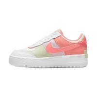 NIKE 耐克 Air Force 1 Shadow 女子休闲运动鞋 CI0919-110 粉色/白色/绿色 36