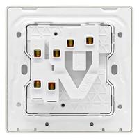 Schneider Electric 施耐德电气 珍铂系列 16A一开三孔插座 晨曦金
