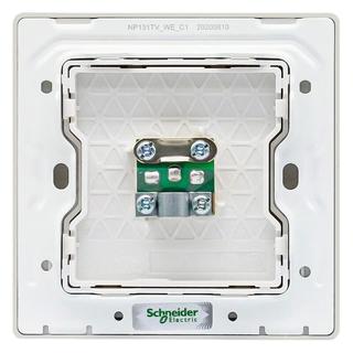 Schneider Electric 施耐德电气 珍铂系列 电视插座 晨曦金