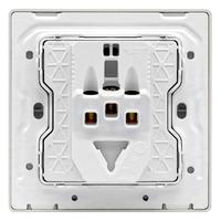 Schneider Electric 施耐德电气 珍铂系列 四孔插座 晨曦金