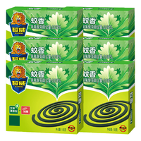 SUPERB 超威 大盘蚊香 10圈*6盒 艾草清香型
