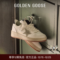 GOLDEN GOOSE 女款Ball Star2厚底增高板鞋GGDB 灰星黑尾男款 40