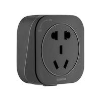 SIEMENS 西门子 睿程系列 5UB6611-2NC04 导轨插座适配器 五孔 黑色