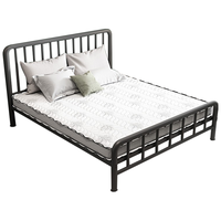 L&S YC09 北欧铁艺床 黑色 150*200cm
