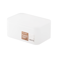  CHAHUA/茶花 透明带盖 化妆品收纳盒  加大带盖收纳盒150002