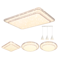  Lighting 雷士 NVC  碧月系列 客厅灯+方灯+7W餐吊灯+圆卧灯*2