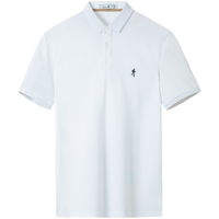 DANCING WOLVES 与狼共舞 男士短袖POLO衫 51124062210 本白 XXL