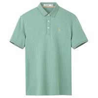 DANCING WOLVES 与狼共舞 男士短袖POLO衫 51124062210 豆绿 L