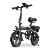 普莱德 RS7 电动自行车 48V35Ah锂电池 银黑色 进口电芯版