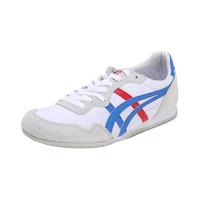 Onitsuka Tiger 鬼塚虎 SERRANO系列 中性休闲运动鞋 D109L-0142 白色/蓝色 41.5