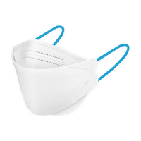 Breazwell 松研 B25-1 KN95无呼吸阀一次性防护口罩 30只 五色耳绳