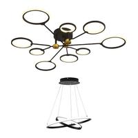  Lighting 雷士 NVC  诗悦系列 客厅吸顶灯+餐吊灯 简约款