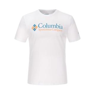 Columbia 哥伦比亚 男子运动T恤 JE1586-101 白色 L