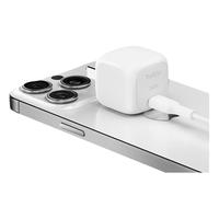Belkin贝尔金30W充电器小巧便携快充插头typec数据线套装适用苹果16iPhone16ProMax/15/14全系手机iPad/安卓