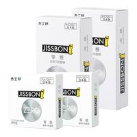 jissbon 杰士邦 零感超薄系列 超薄中的超薄安全套 12片*2盒+3片*2盒