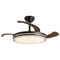 Lighting 雷士 NVC 星弧系列 WY42-DC/60-8018/X LED隐形风扇吊灯 36W 智能款
